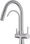 3 Ways Kitchen faucet with Pull-Out Spray