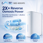 Water Filter Prime S02 400GPD Tankless Reverse Osmosis System