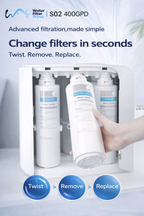 Water Filter Prime S02 400GPD Tankless Reverse Osmosis System