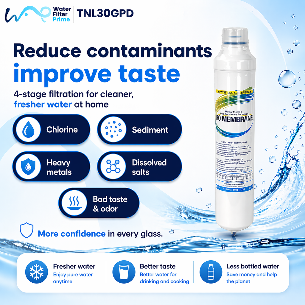 Twist & Lock Reverse Osmosis System 30GPD